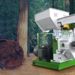 wood pellet machine