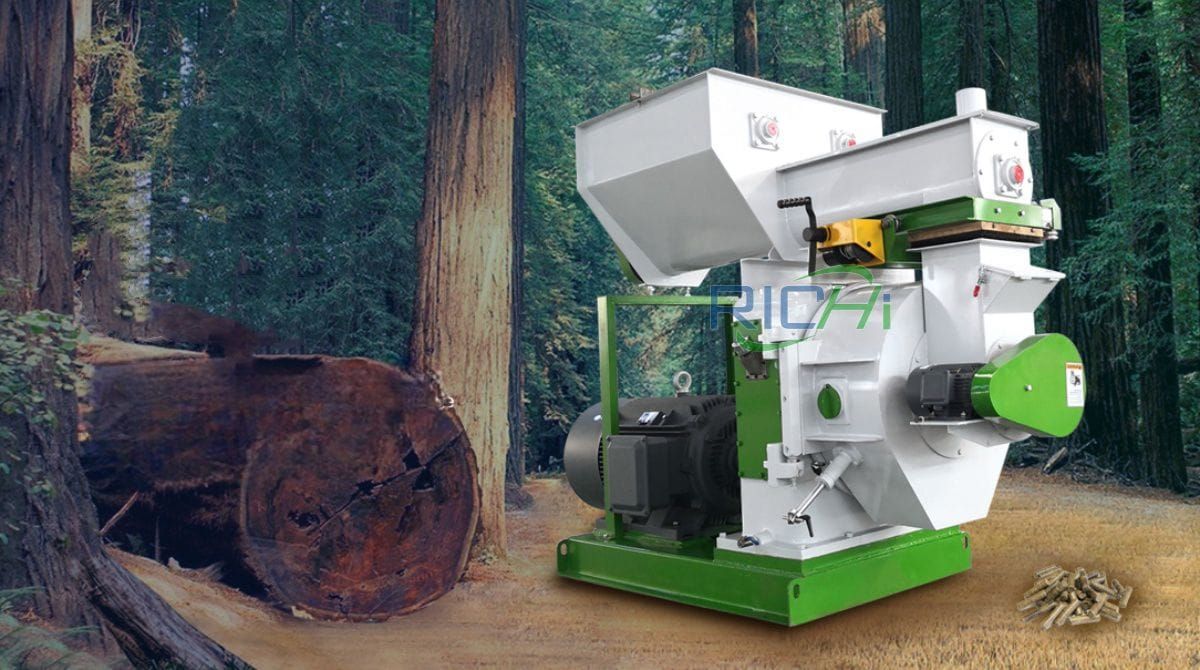 wood pellet machine