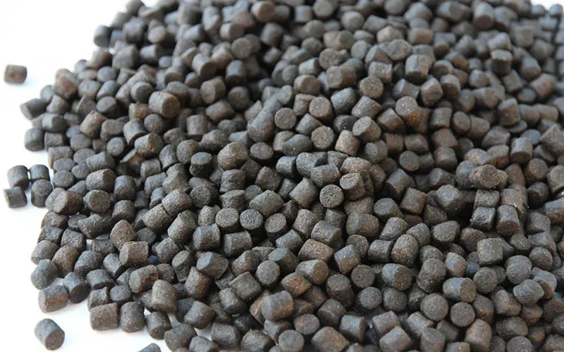 Finished aquaculture floating fish feed pellets produced by floating fish feed extruder machine